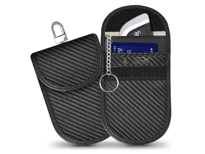 Alternativ bild 0 för Tech-Protect Nyckellös RFID Signal Blocker Faraday Skal - Carbon