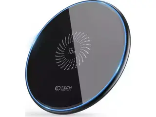 Produktfoto för Tech-Protect Qi 15W-C1 Trådlös Laddare 15W - Svart