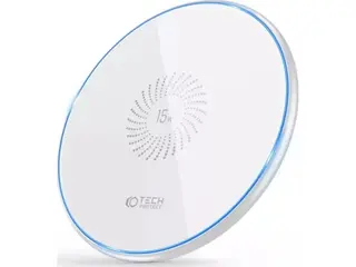 Produktfoto för Tech-Protect Qi 15W-C1 Trådlös Laddare 15W - Vit
