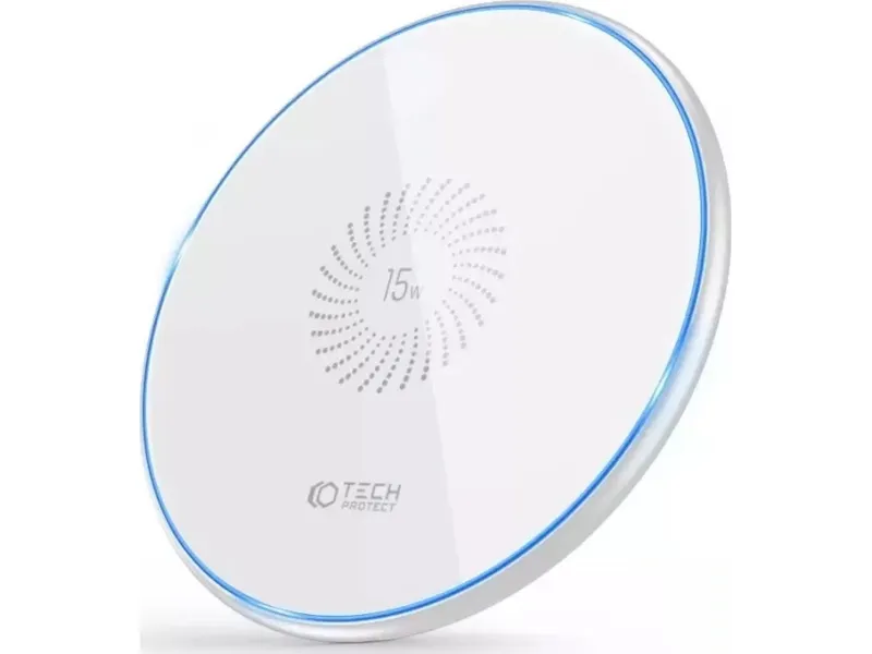 Alternativ bild 0 för Tech-Protect Qi 15W-C1 Trådlös Laddare 15W - Vit