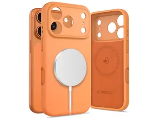 Produktfoto för Tech-Protect Silicone MagSafe Skal till iPhone 17 Pro - Orange