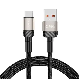 Produktfoto för Tech-Protect USB-C till USB-A kabel 2m Ultraboost Evo - Svart