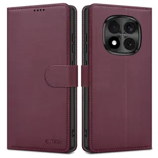 Produktfoto för Tech-Protect Wallet Fodral till Xiaomi Redmi Note 15 Pro 5G - Vinröd