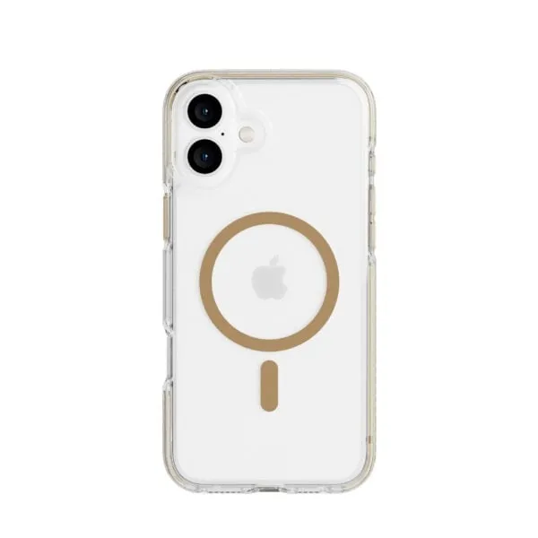 Alternativ bild 0 för Tech21 Evo Crystal MagSafe for iPhone 16 Plus - Gold