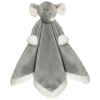 Produktfoto för Teddykompaniet Diinglisar Snuttefilt Elefant (Grå)