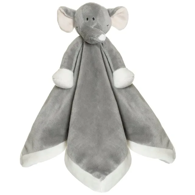 Alternativ bild 0 för Teddykompaniet Diinglisar Snuttefilt Elefant (Grå)