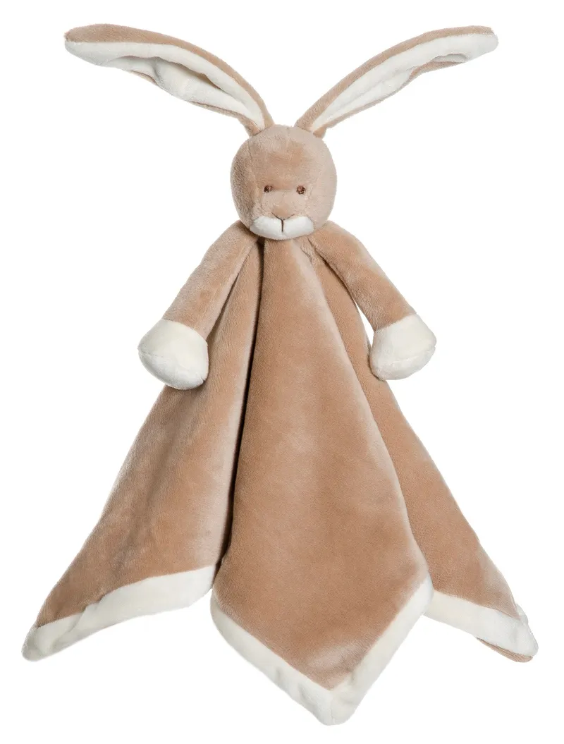 Alternativ bild 0 för Teddykompaniet Diinglisar Snuttefilt Kanin (Brun)