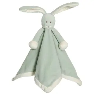 Produktfoto för Teddykompaniet Diinglisar Snuttefilt Kanin (Lindblomsgrön)