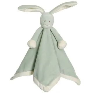 Produktfoto för Teddykompaniet Diinglisar Snuttefilt Kanin (Lindblomsgrön)