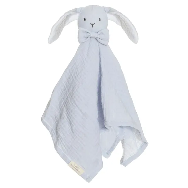 Alternativ bild 0 för Teddykompaniet Diinglisar Snuttefilt Kanin Muslin (Babyblå)