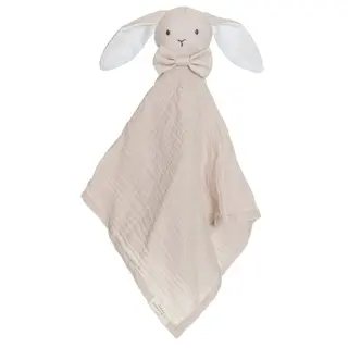 Produktfoto för Teddykompaniet Diinglisar Snuttefilt Kanin Muslin (Greige)