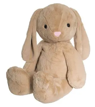 Produktfoto för Teddykompaniet Olivia kanin 80 cm, beige
