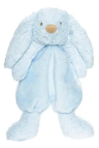 Produktfoto för Teddykompaniet snuttefilt kanin Lolli, blå