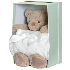 Alternativ bild 0 för Teddykompaniet Sven med filt i giftbox