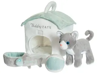 Produktfoto för Teddykompaniet Teddy Cats lekset