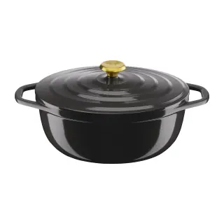 Produktfoto för Tefal Air oval gryta, 5,7 liter, 30 cm, grå