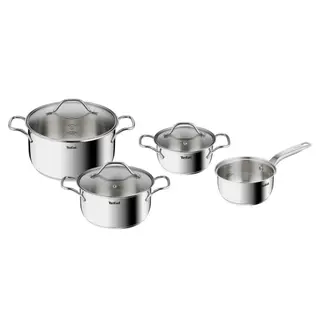 Produktfoto för Tefal Intuition grytset i rostfritt stål, 7 delar