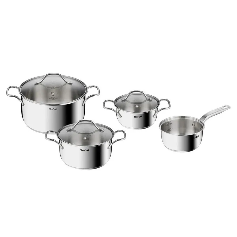 Bild 1 för Tefal Intuition grytset i rostfritt stål, 7 delar