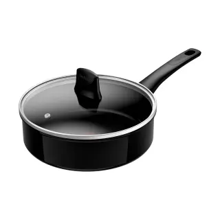 Produktfoto för Tefal Renew ON traktörpanna inkl. lock 24 cm, svart