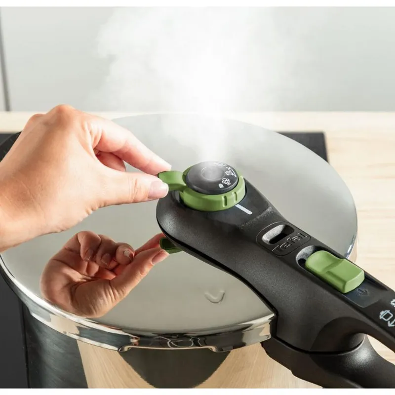 Bild 3 för Tefal Secure Trendy tryckkokare inkl. ångkorg 8 liter