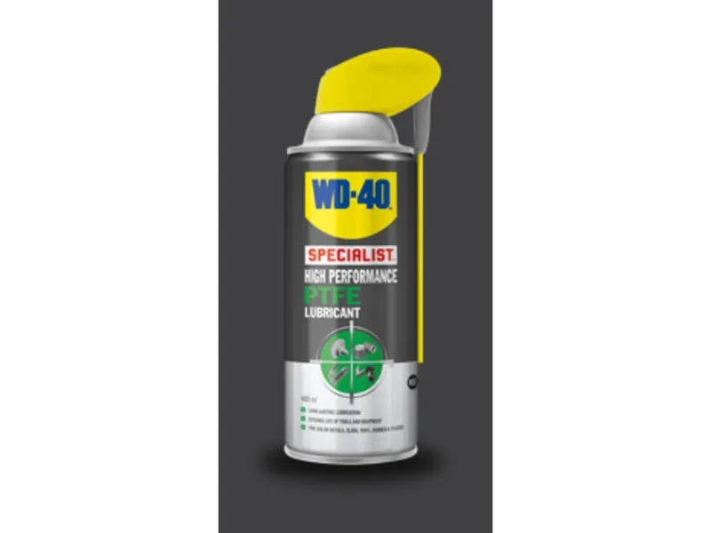 Alternativ bild 0 för TEFLONOLJESPRAY WD-40 LUBRICAN SMART STRAW SP 400ML | Beijerbygg Byggmaterial