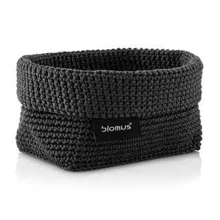 Produktfoto för TELA Textilkorg Anthracite Medium