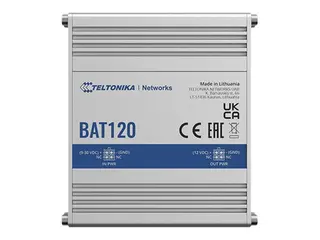 Produktfoto för Teltonika - Nätaggregat (DIN-skena monterbar/extern) - DC 9 - 30 V - 22 Watt - 2 x batteri - litiumjon - 17 Wh
