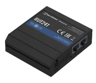 Produktfoto för Teltonika RUT241 - Trådlös router - WWAN - 802.11b / g / n (4G / LTE) - 2,4 GHz - DIN-monterbar på skena