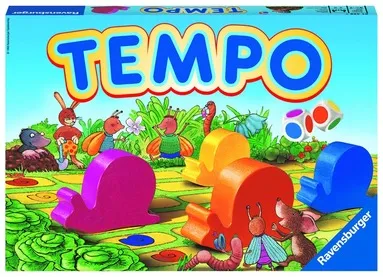 Alternativ bild 0 för Tempo, brädspel, trä, 2 till 6 spelare