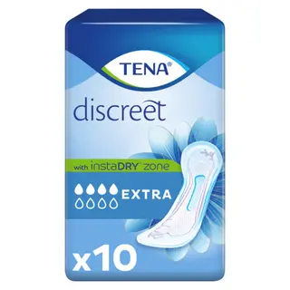 Produktfoto för TENA Discreet Extra 10 st