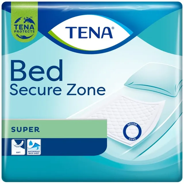 Alternativ bild 0 för Tena Inkoskydd Bed Super 60x60 cm 30/FP