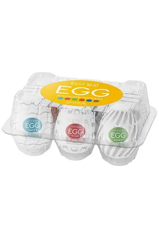 Produktfoto för Tenga Egg: Variety Pack New Standard, 6-pack