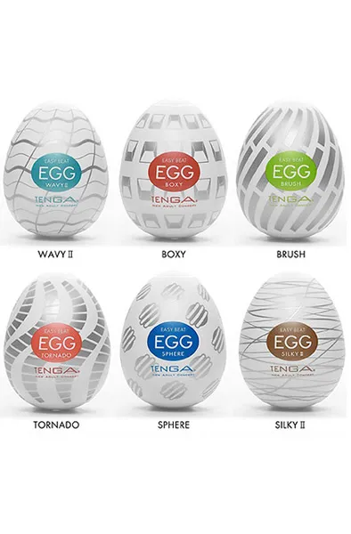 Bild 2 för Tenga Egg: Variety Pack New Standard, 6-pack