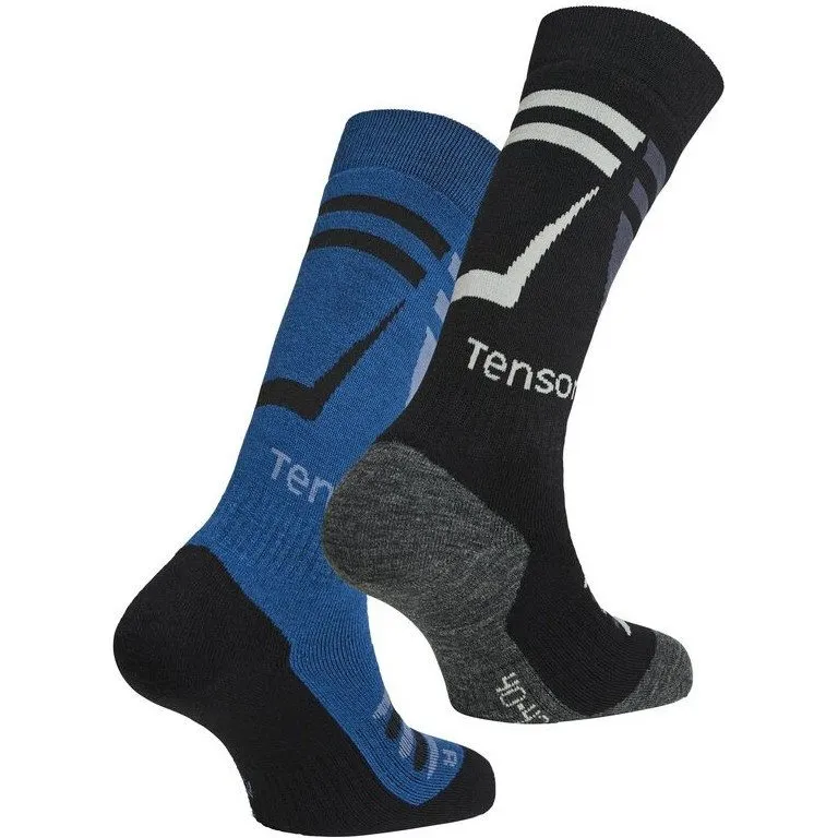 Bild 2 för Tenson Core Ski Sock 2-Pack Blue Sapphire Blue Sapphire 40-42