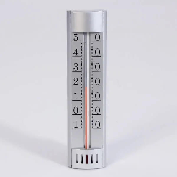 Alternativ bild 0 för TERMOMETER 106 INNE SILVER | Beijerbygg Byggmaterial