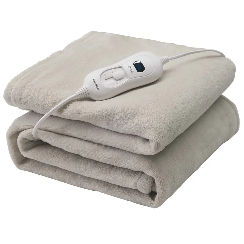 Bild 1 för Terraillon Värmefilt Cozy 160x120cm Light Grey