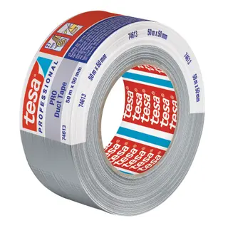 Produktfoto för tesa Duct Tape PRO 74613 74613-00003-00 Reparaturbånd Grå (L x B) 50 m x 50 mm 1 stk