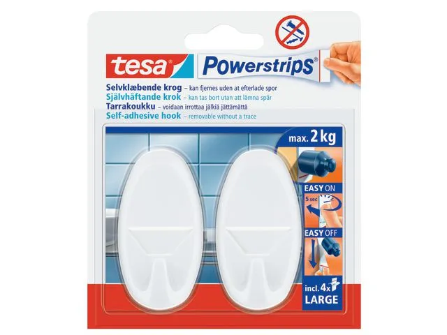 Alternativ bild 0 för tesa® Krok självhäftande