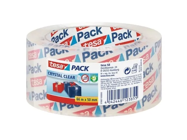 Alternativ bild 0 för tesa® Packtejp Crystal Clear 50mmx66m klar