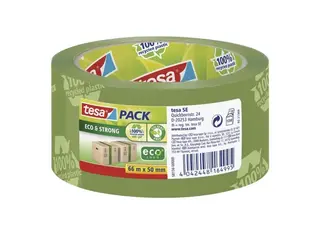 Produktfoto för tesa® Packtejp Eco & Strong 50mmx66m grön