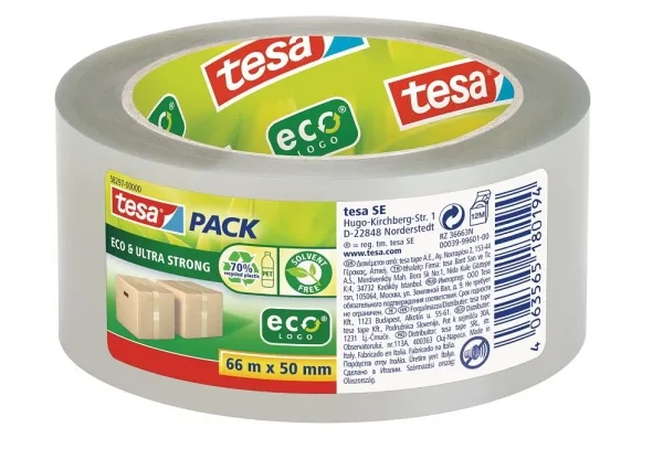 Alternativ bild 0 för tesa® Packtejp PCR PET 50mmx66m klar