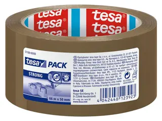 Produktfoto för tesa® Packtejp Strong 50mmx66m brun