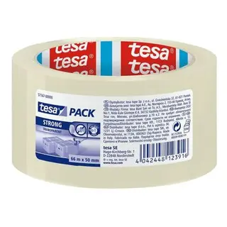 Produktfoto för tesa® Packtejp Strong 50mmx66m klar