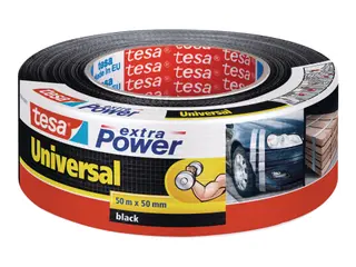 Produktfoto för tesa® Vävtejp Extra Power 50mmx50m svart