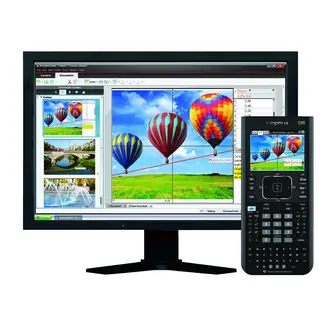 Produktfoto för Texas Instruments TI-Nspire CX II-T CAS calculator uk manual