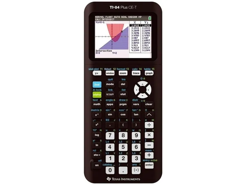 Alternativ bild 0 för Texas TI-84 Plus CE-T Graphing calculator - Python Edition