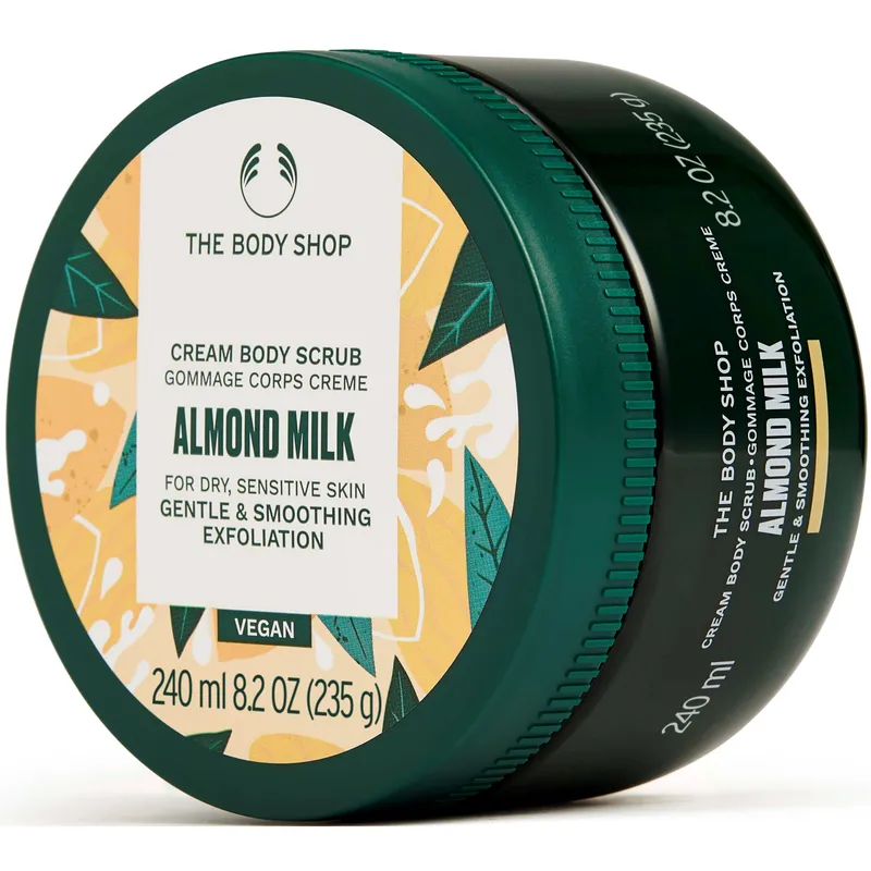 Bild 2 för The Body Shop Almond Milk Body Scrub 240 ml