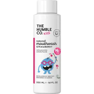 Produktfoto för The Humble Co. Anticavity Mouthwash Strawberry 500 ml