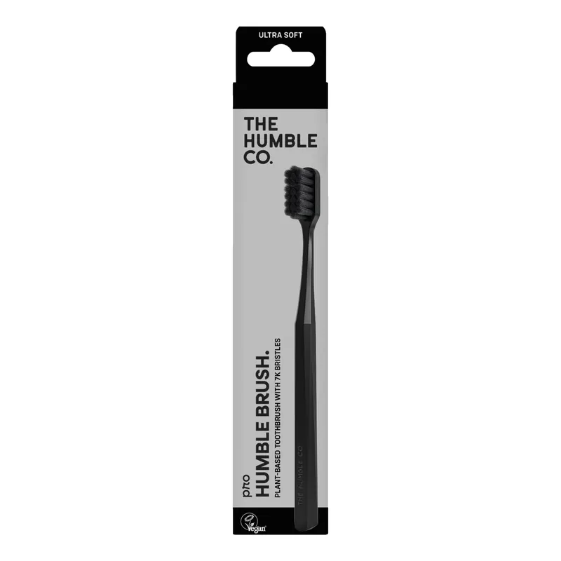 Bild 2 för The Humble Co. Brush Plant-based - 7k bristles - Ultra soft Black