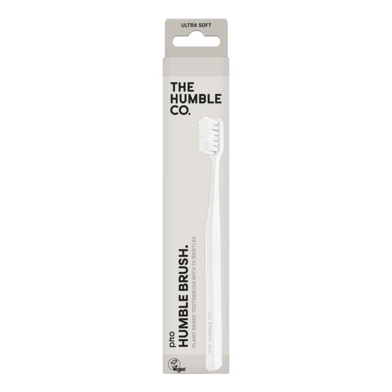 Bild 1 för The Humble Co. Brush Plant-based - 7k bristles - Ultra soft White